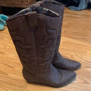 Brown Cowgirl Boots